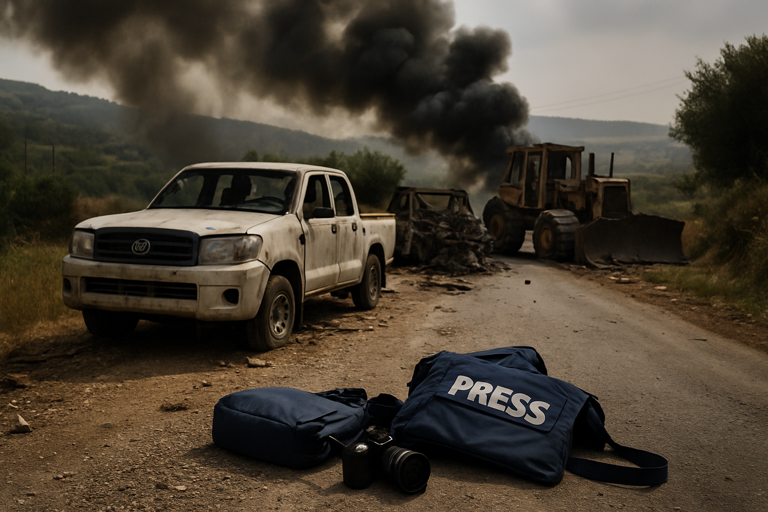 Israeli Airstrike Kills Three Journalists in Lebanon, Raising War Crimes Concerns
