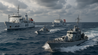 Israeli Forces Intercept Gaza Aid Flotilla in International Waters, Detaining 211+ Activists
