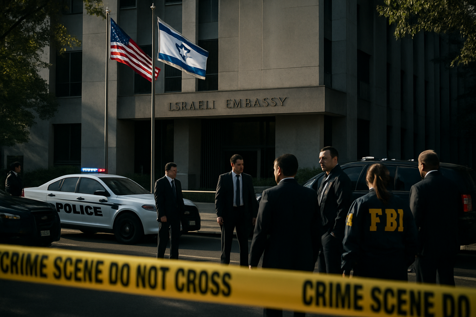 Terror Charges Added Against Suspect in Fatal Israeli Embassy Staff Shooting in Washington
