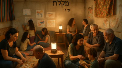 Israeli Public Shelters Transform into Havens of Community Spirit During Ongoing Conflict