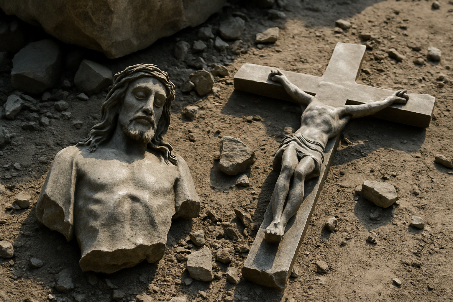 Israeli Soldier's Destruction of Jesus Statue in Lebanon Sparks International Religious Outrage