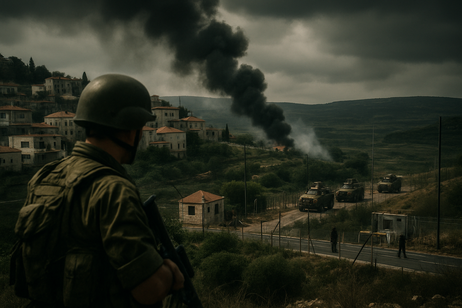 Israeli Strikes Kill Infant During Father's Funeral in Lebanon as Netanyahu Visits Troops, Vows War Will Continue