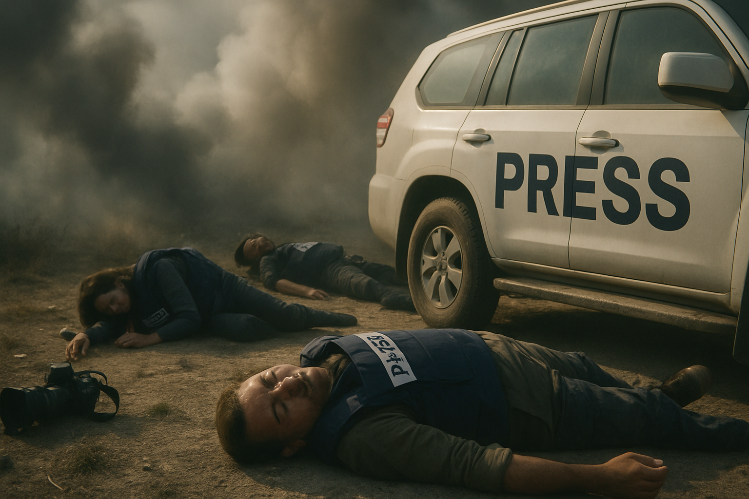 Israeli Strikes Kill Three Lebanese Journalists in Southern Lebanon, Sparking International Condemnation