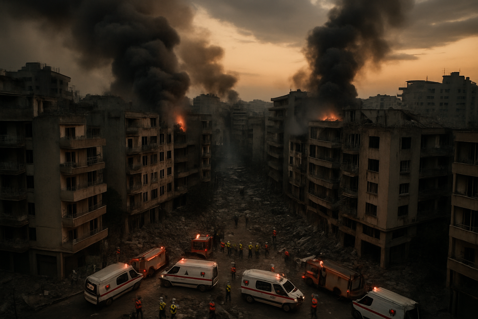 Israel Launches Massive Strikes on Lebanon Despite US-Iran Ceasefire Agreement