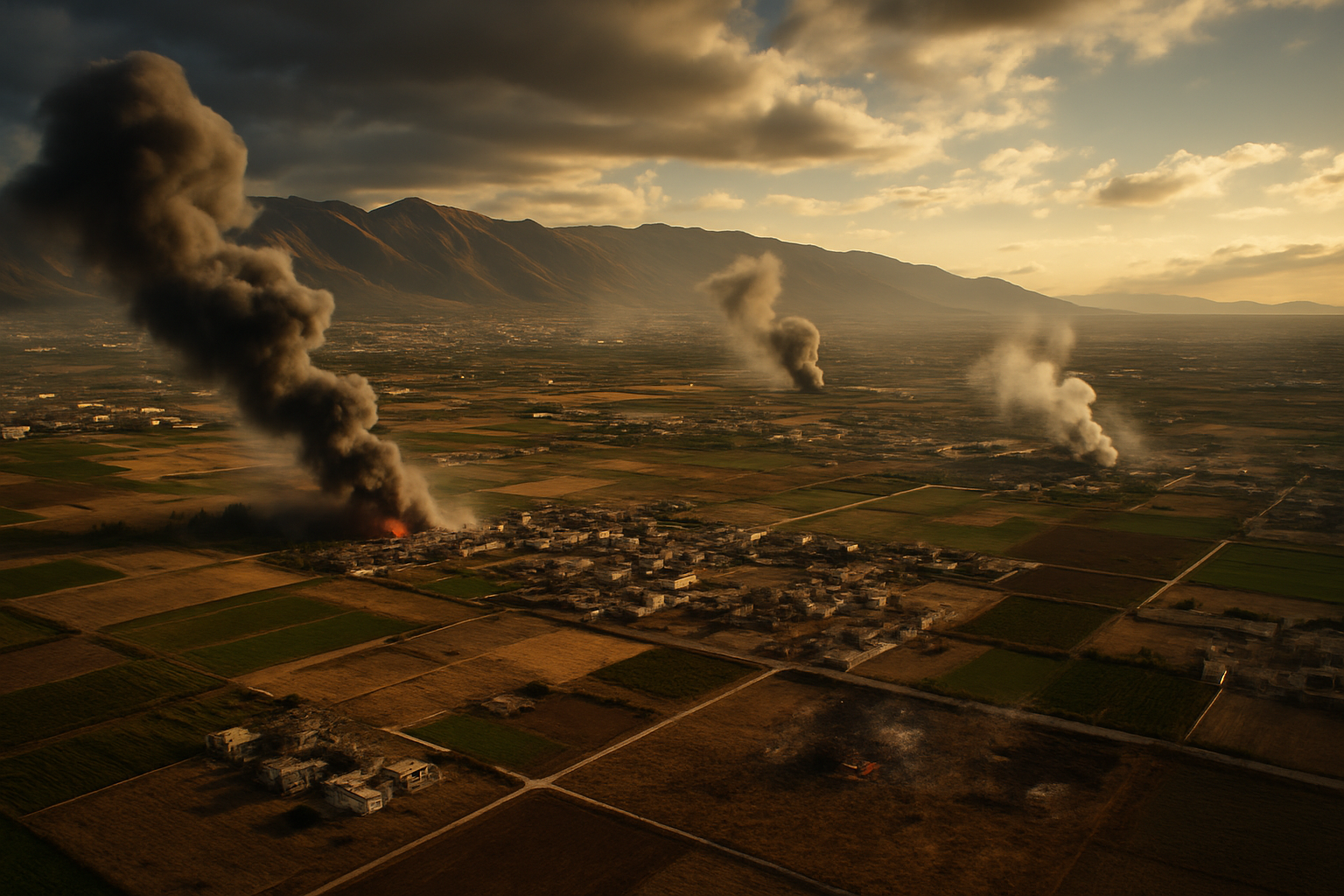 Israeli Airstrikes Kill Ten in Lebanon Including Senior Hezbollah Official, Escalating Regional Tensions