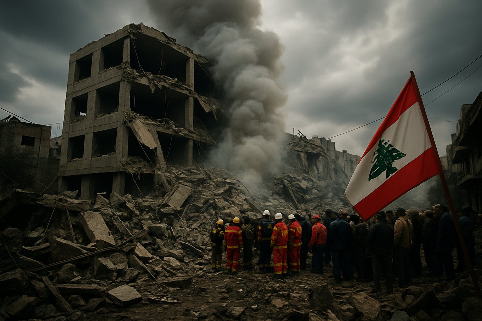 Israeli Strikes in Eastern Lebanon Kill at Least 10, Including Senior Hezbollah Officials