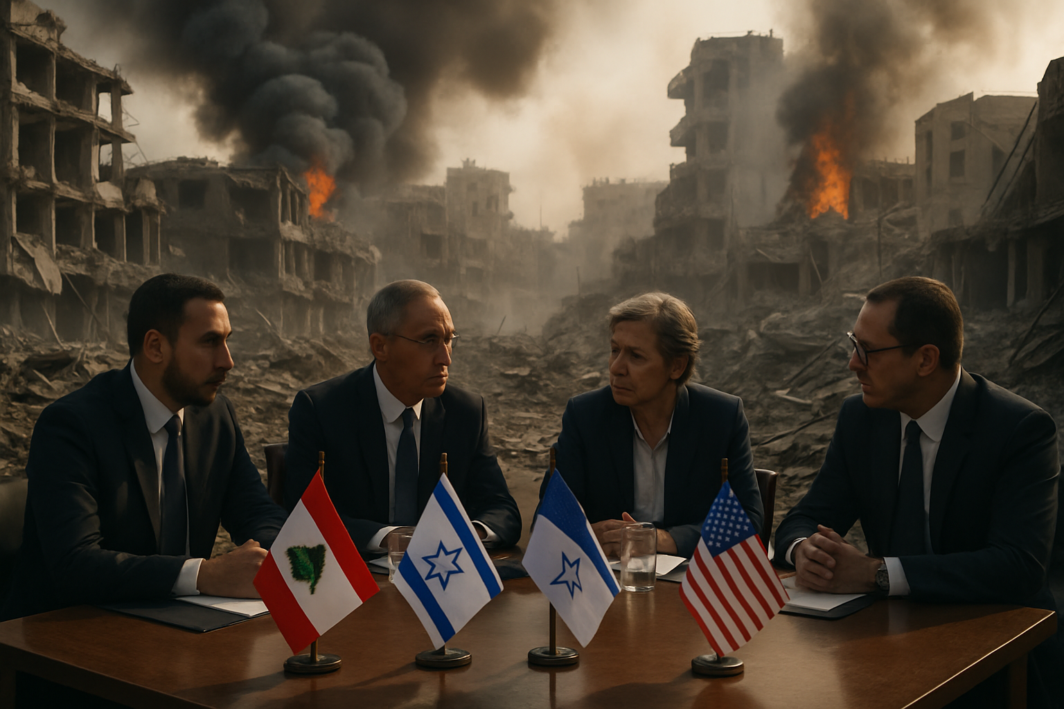 Israel Launches Deadliest Lebanon Strikes While Announcing Peace Talks Amid Fragile US-Iran Ceasefire