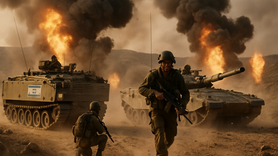 Israel Launches Major Strikes on Tehran as Ground Operations Expand in Lebanon Amid Regional War