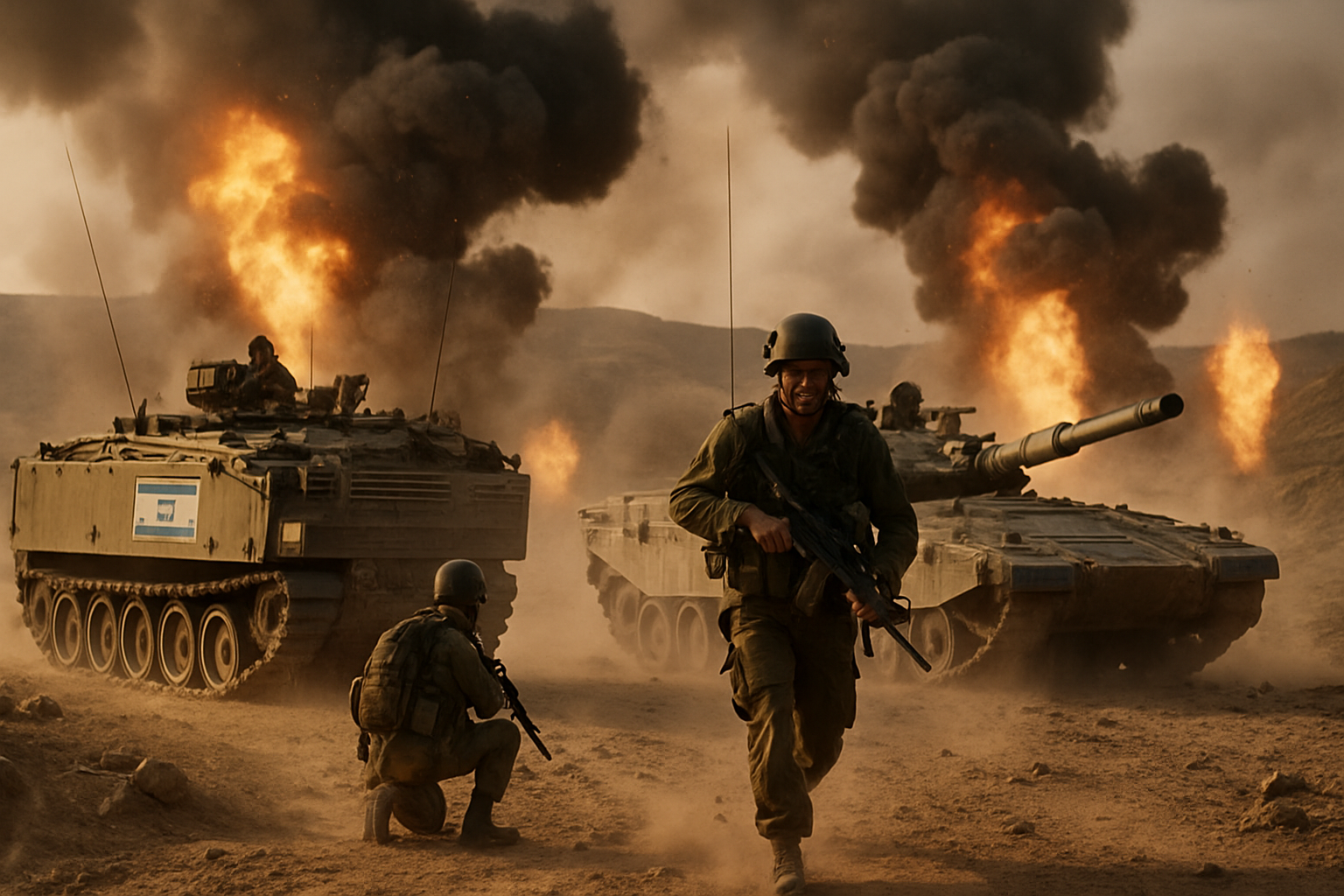 Israel Launches Major Strikes on Tehran as Ground Operations Expand in Lebanon Amid Regional War