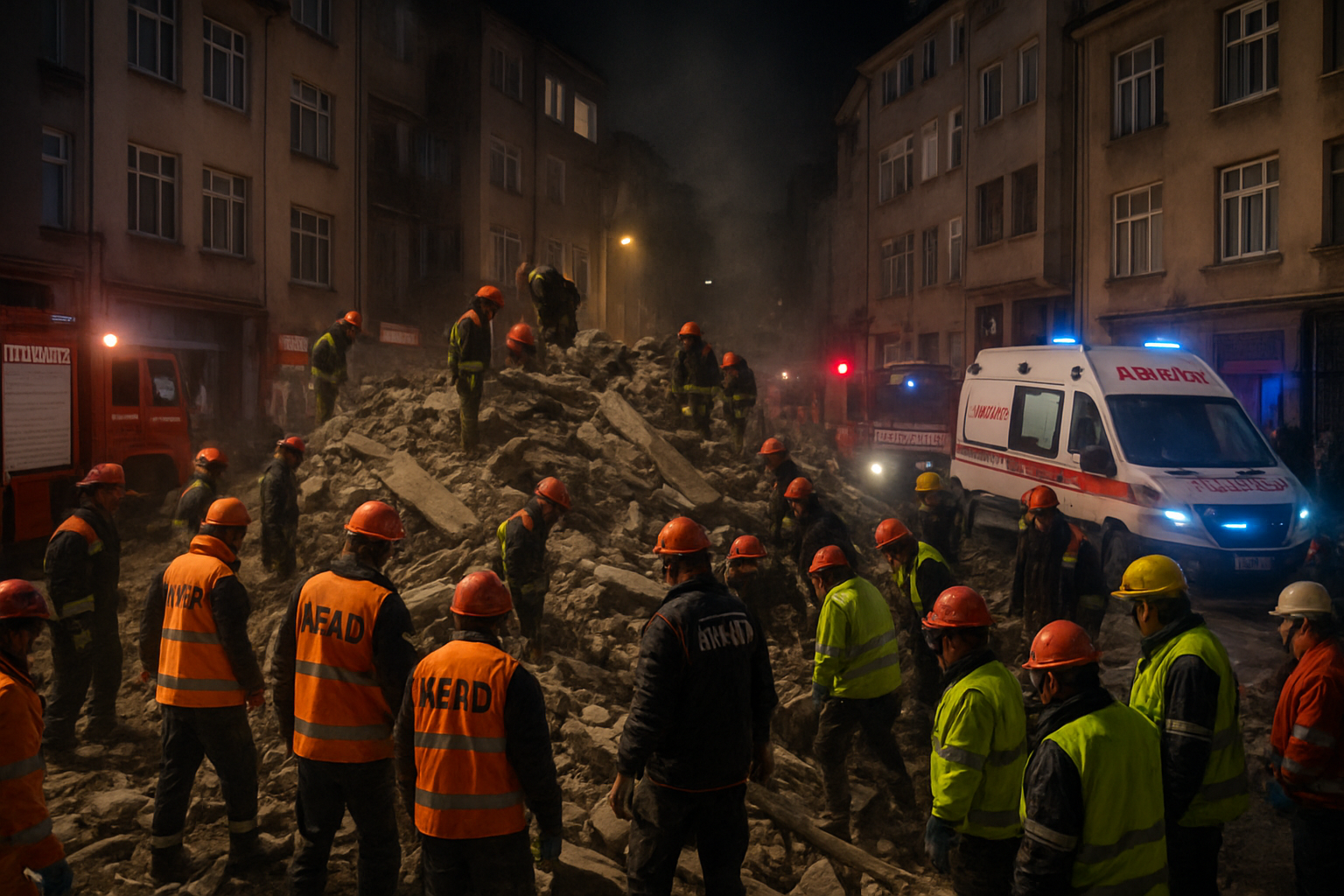 Fatal Gas Explosion Triggers Building Collapse in Istanbul's Fatih District