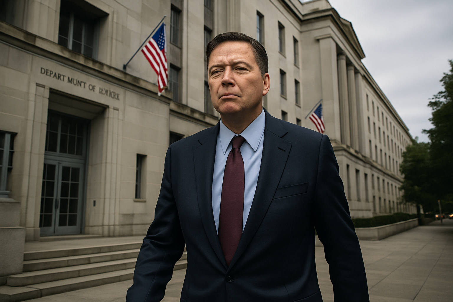 Former FBI Director James Comey Indicted Again Over Social Media Post Officials Call Threat to Trump