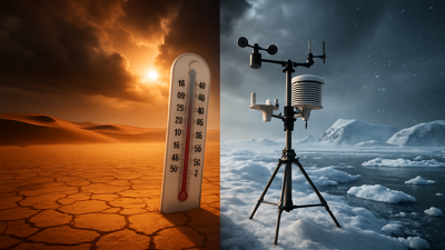 January 2026 Records Fifth Warmest Month Despite Global Cold Waves, Confirming Climate Volatility