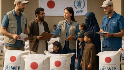Japan Contributes Over $6 Million in Combined Aid to Afghanistan Through WFP and World Bank Channels