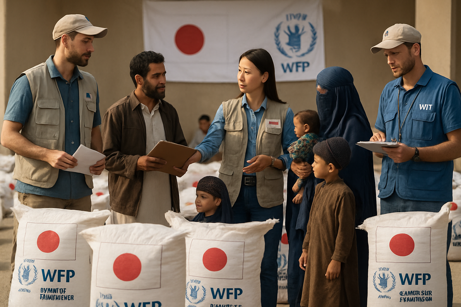 Japan Contributes Over $6 Million in Combined Aid to Afghanistan Through WFP and World Bank Channels