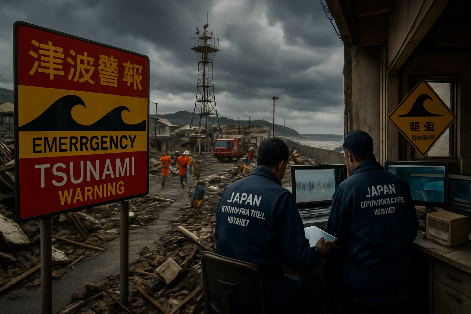 Powerful 7.5 Earthquake Triggers Tsunami Warning in Northern Japan as 80cm Waves Hit Coast
