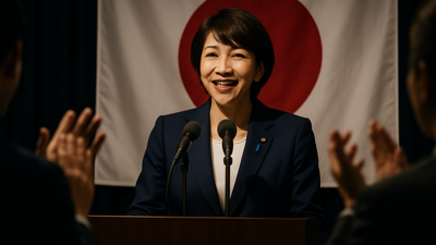 Historic Landslide: Japan's Takaichi Secures Commanding Parliamentary Majority in Snow-Hit Election