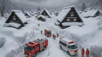 Japan's Winter Crisis Deepens as Heavy Snowfall Death Toll Reaches 46