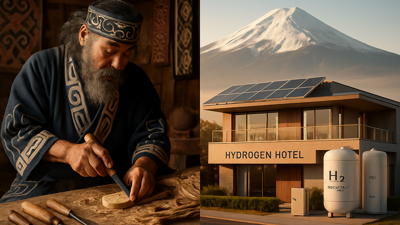 Japan Pioneers Hydrogen-Powered Hotel While Reviving Ainu Cultural Heritage Through Innovative Education Programs
