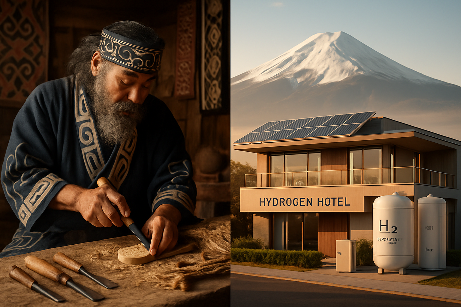 Japan Pioneers Hydrogen-Powered Hotel While Reviving Ainu Cultural Heritage Through Innovative Education Programs
