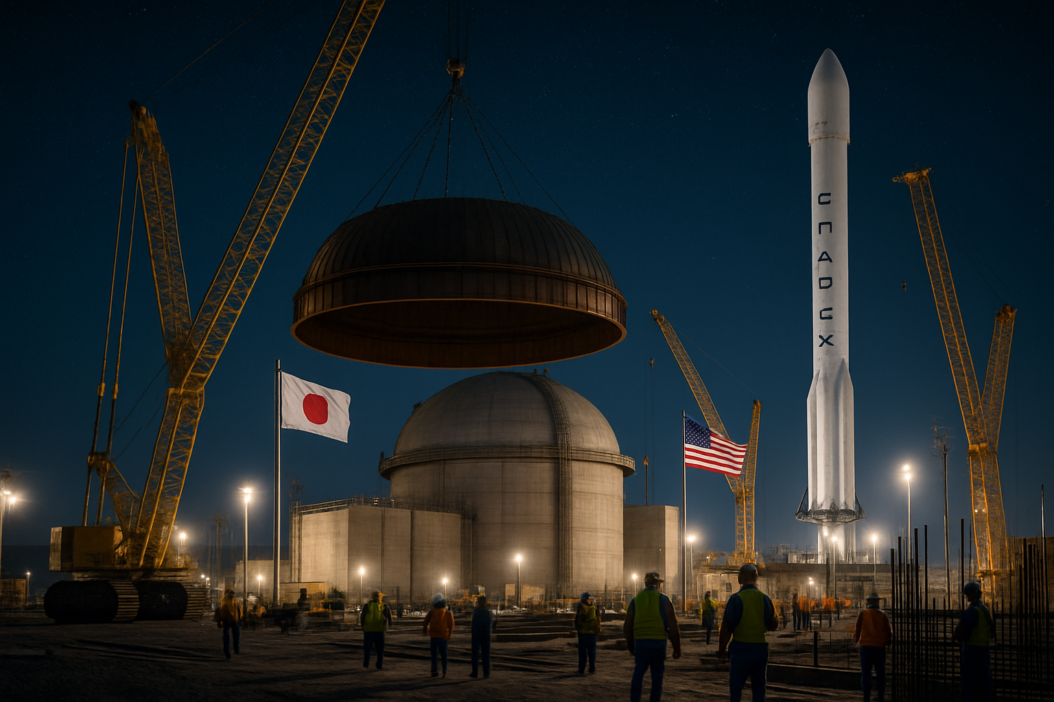 Japan Announces Billion-Dollar Nuclear Reactor Project in US as NASA Reshuffles Moon Mission Priorities