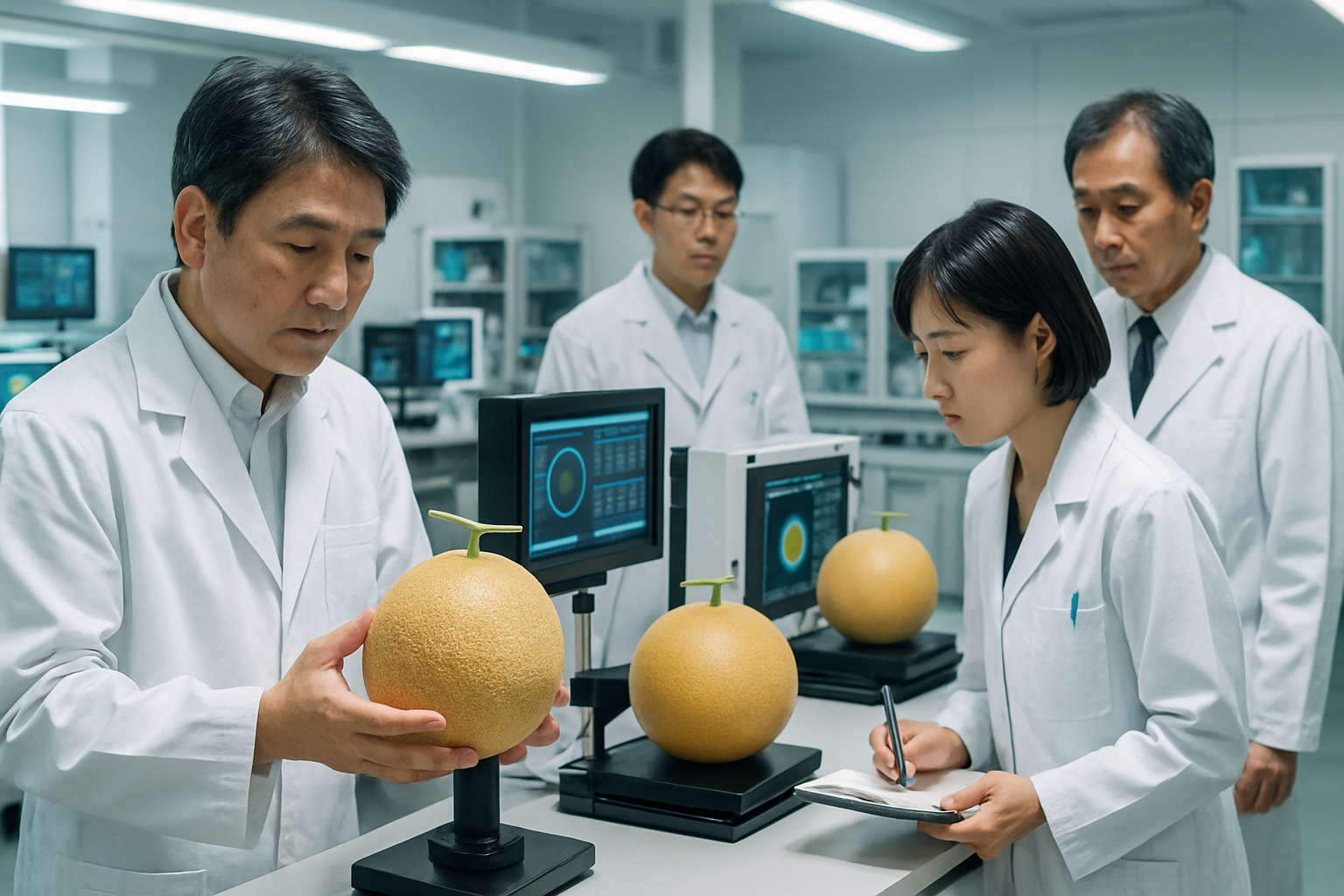 Japanese Scientists Develop Revolutionary On-Demand Melon Ripening Technology