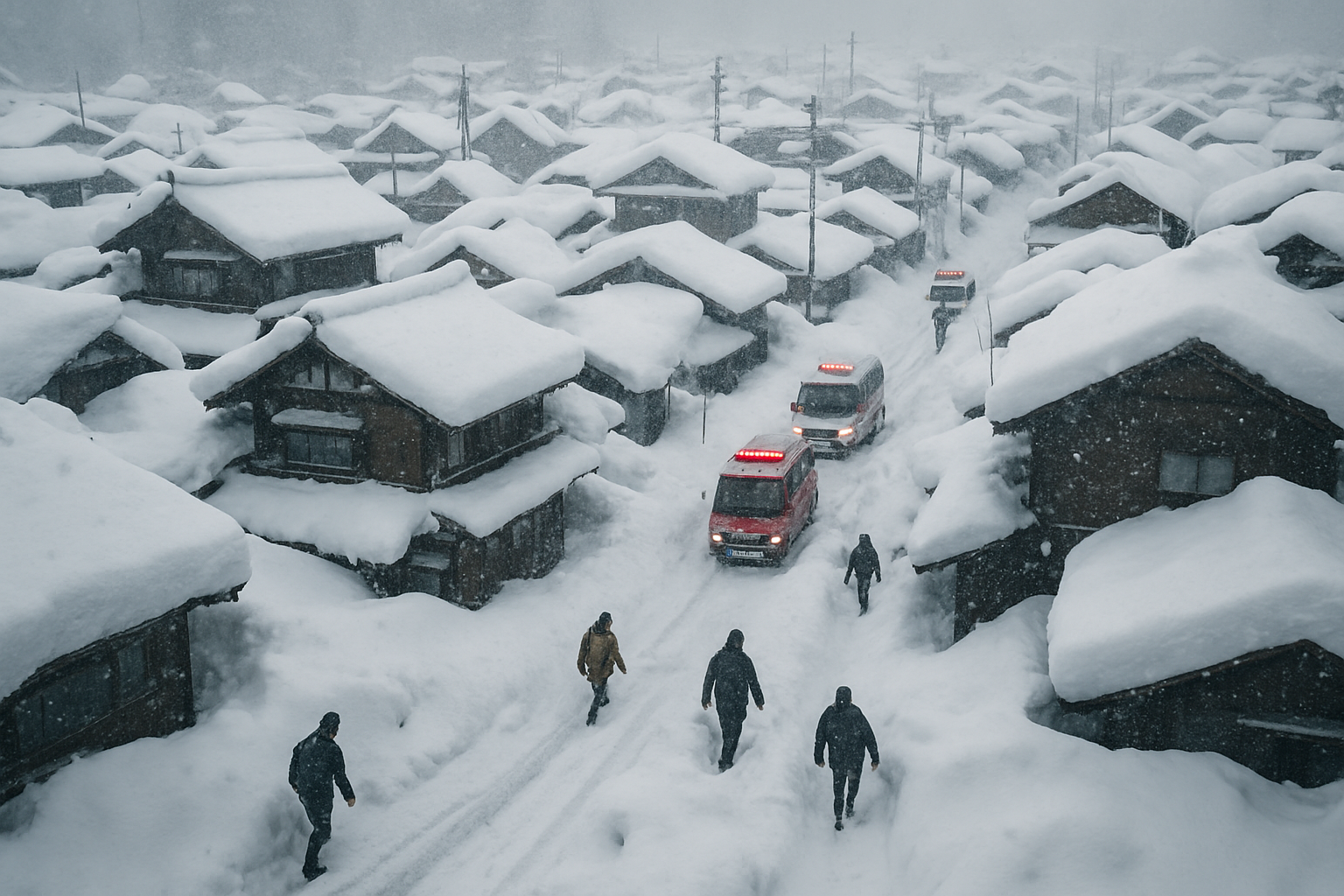 Record-Breaking Snowfall in Japan Claims 30 Lives as Authorities Issue Emergency Warnings