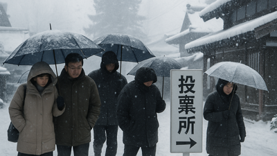 Japan's Takaichi Secures Historic Victory in Snow-Hit Parliamentary Elections