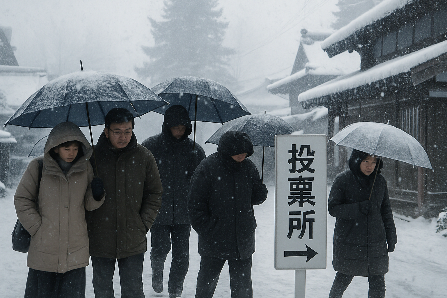 Japan's Takaichi Secures Historic Victory in Snow-Hit Parliamentary Elections