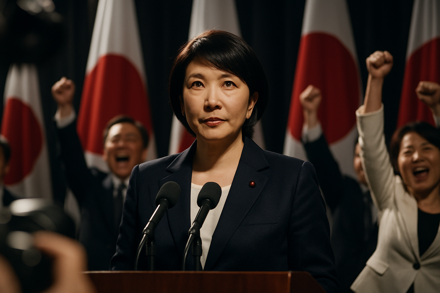 Japan's 'Iron Maiden' Takaichi Secures Historic Landslide in Conservative Turn