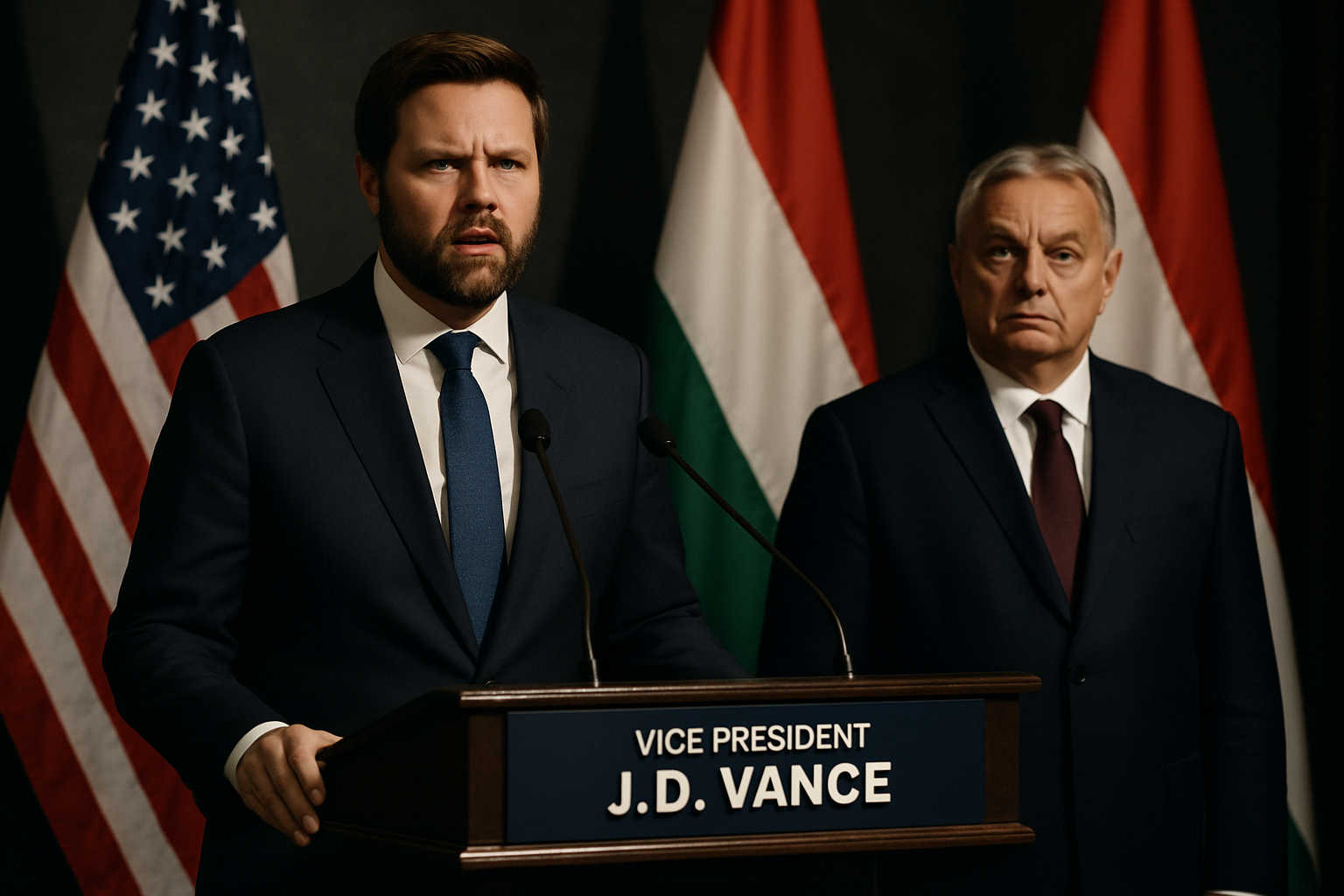 JD Vance Accuses EU of Election Interference While Backing Orbán in Hungary's Crucial Vote