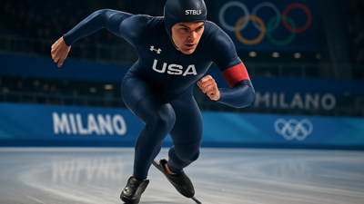 Jordan Stolz Claims Third Olympic Medal with Silver in Men's 1500m Speed Skating at Milano-Cortina 2026