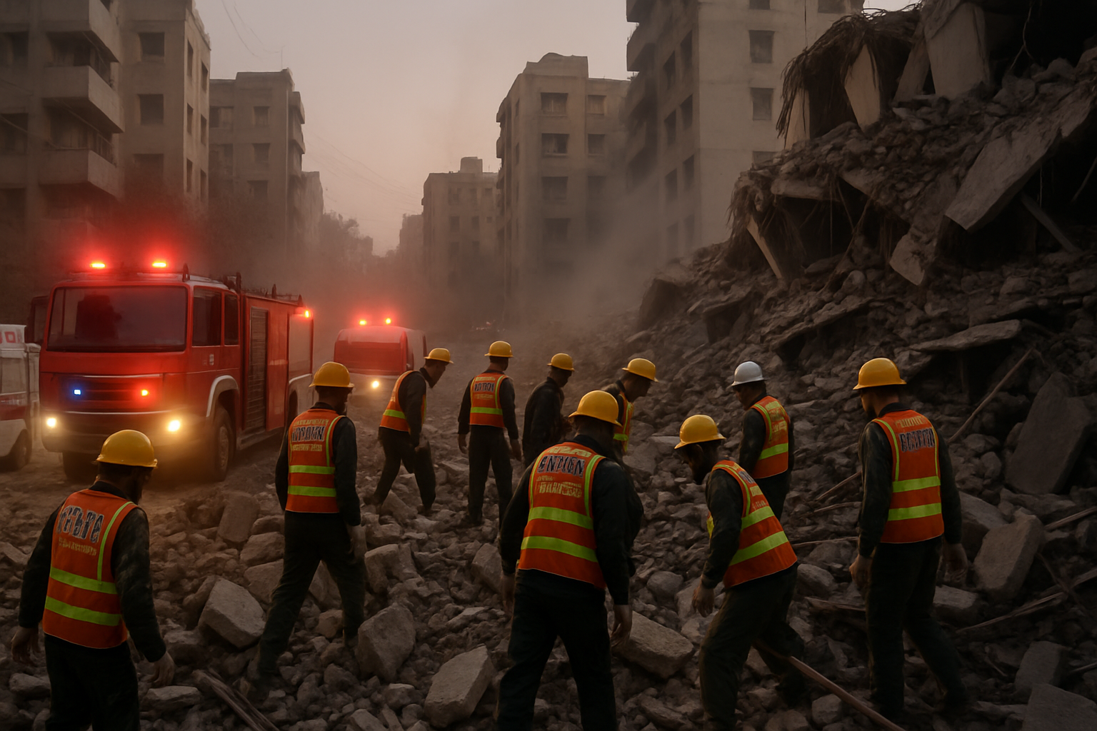 Gas Explosion Triggers Fatal Building Collapse in Karachi's Soldier Bazaar, 16 Dead