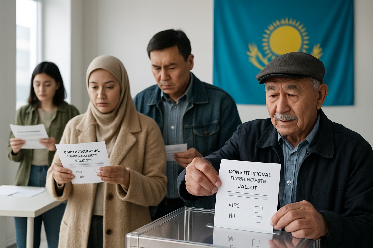 Kazakhstan Voters Overwhelmingly Approve Constitutional Reforms Strengthening Presidential Powers