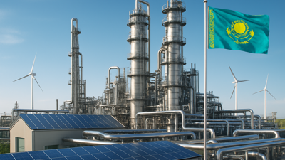 Kazakhstan Announces CIS Region's First Green Fuel Plant as Central Asian Nation Leads Clean Energy Initiative