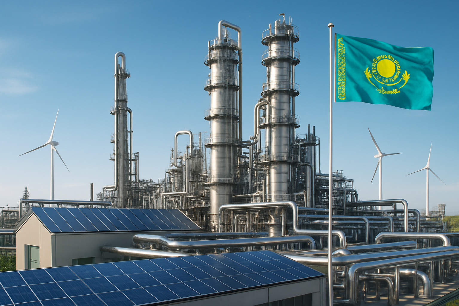 Kazakhstan Announces CIS Region's First Green Fuel Plant as Central Asian Nation Leads Clean Energy Initiative