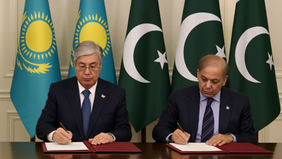 Kazakhstan and Pakistan Elevate Relations to Strategic Partnership in Historic $1 Billion Trade Agreement