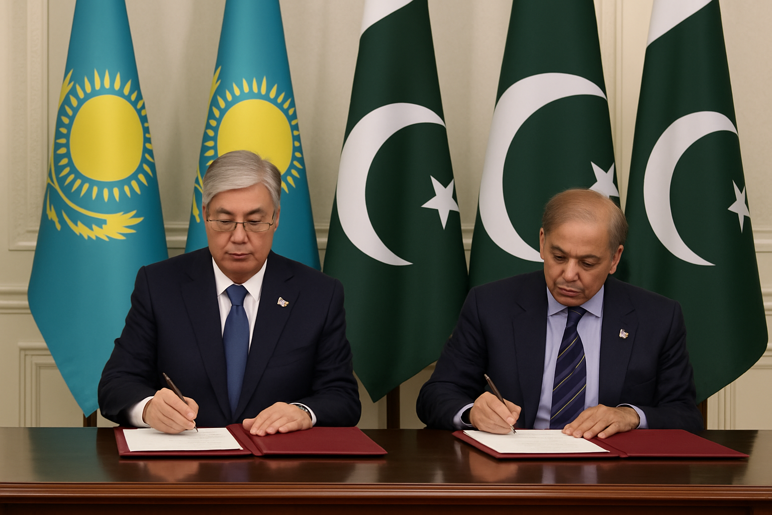 Kazakhstan and Pakistan Elevate Relations to Strategic Partnership in Historic $1 Billion Trade Agreement
