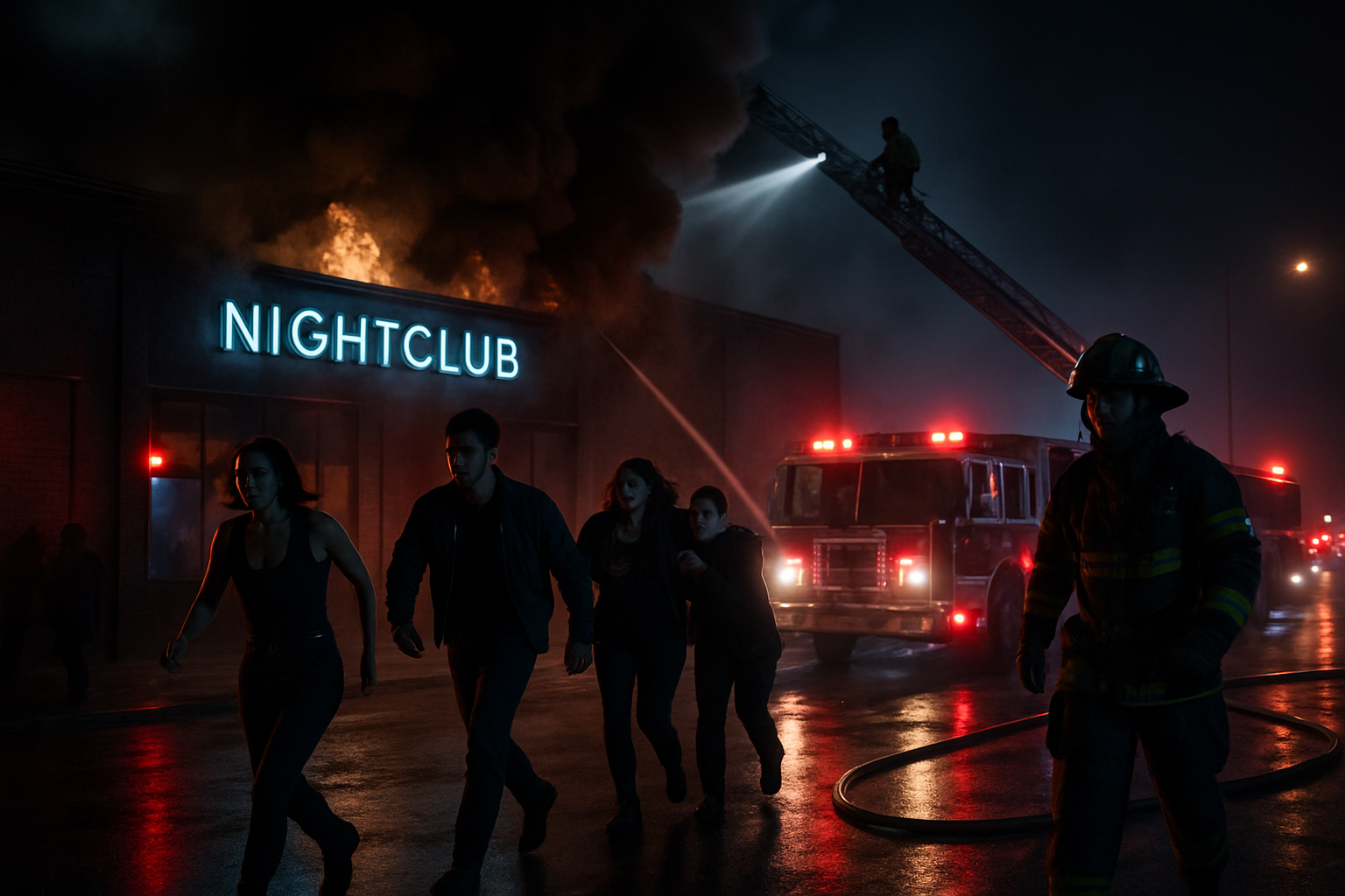 Hundreds Evacuate as Major Fire Engulfs German Nightclub in Kehl