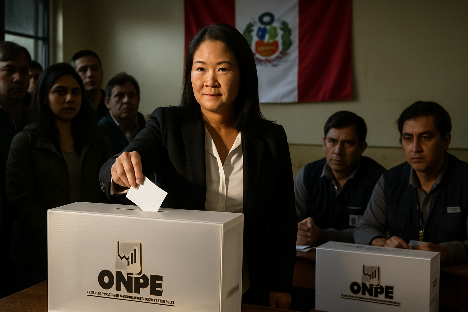 Keiko Fujimori Takes Early Lead in Peru's Chaotic Presidential Election as Voting Extended Due to Massive Organizational Failures