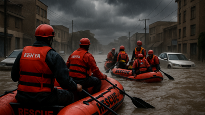 Kenya Floods Death Toll Rises to 42 as Nairobi Overwhelmed by Torrential Rains