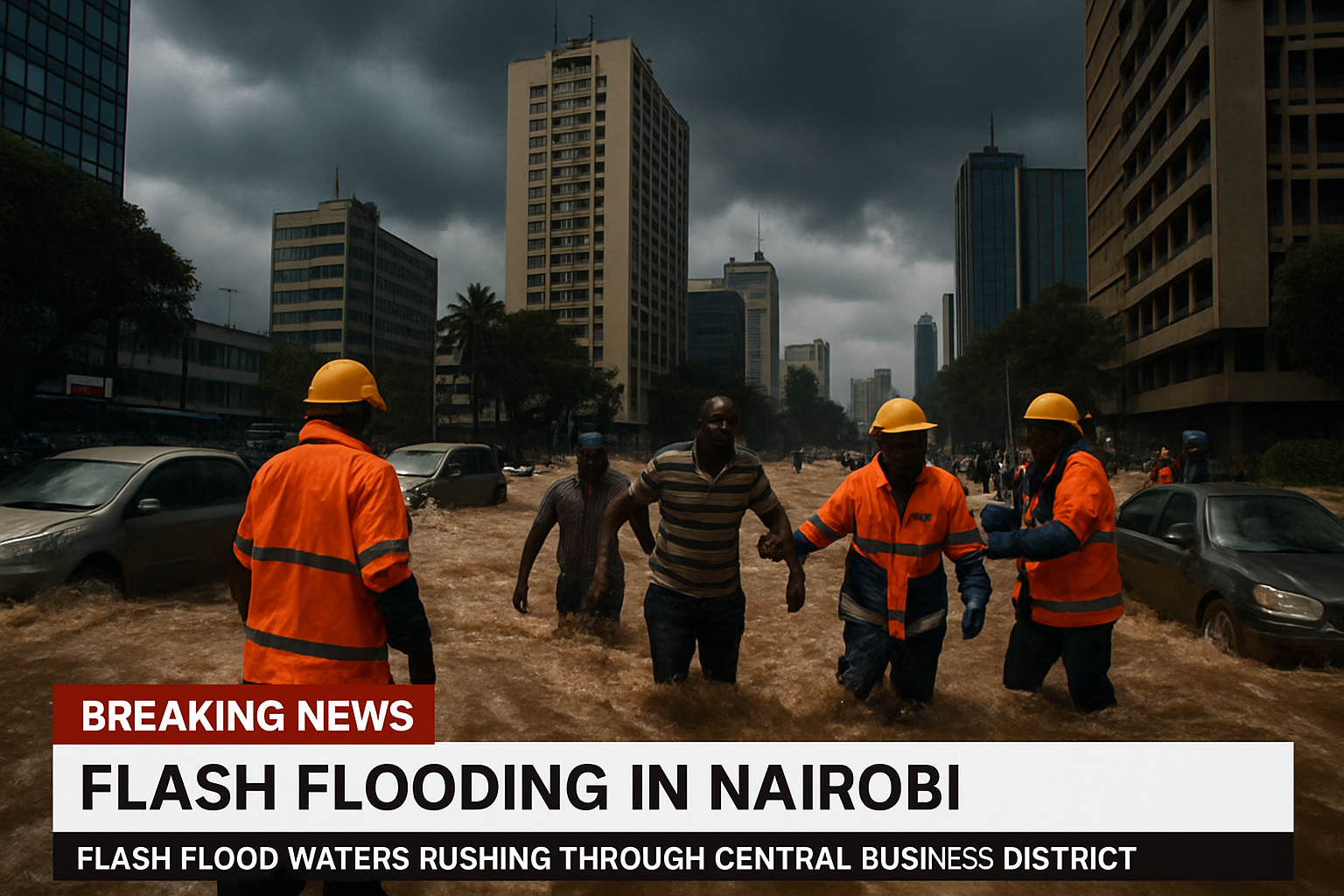 Death Toll Rises to 42 in Kenya Flash Floods as Nairobi Airport Operations Disrupted