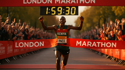 Sebastian Sawe Makes History: First Official Sub-2-Hour Marathon at London Marathon