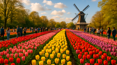 Keukenhof Gardens Welcomes Global Visitors for Spectacular 2026 Spring Display