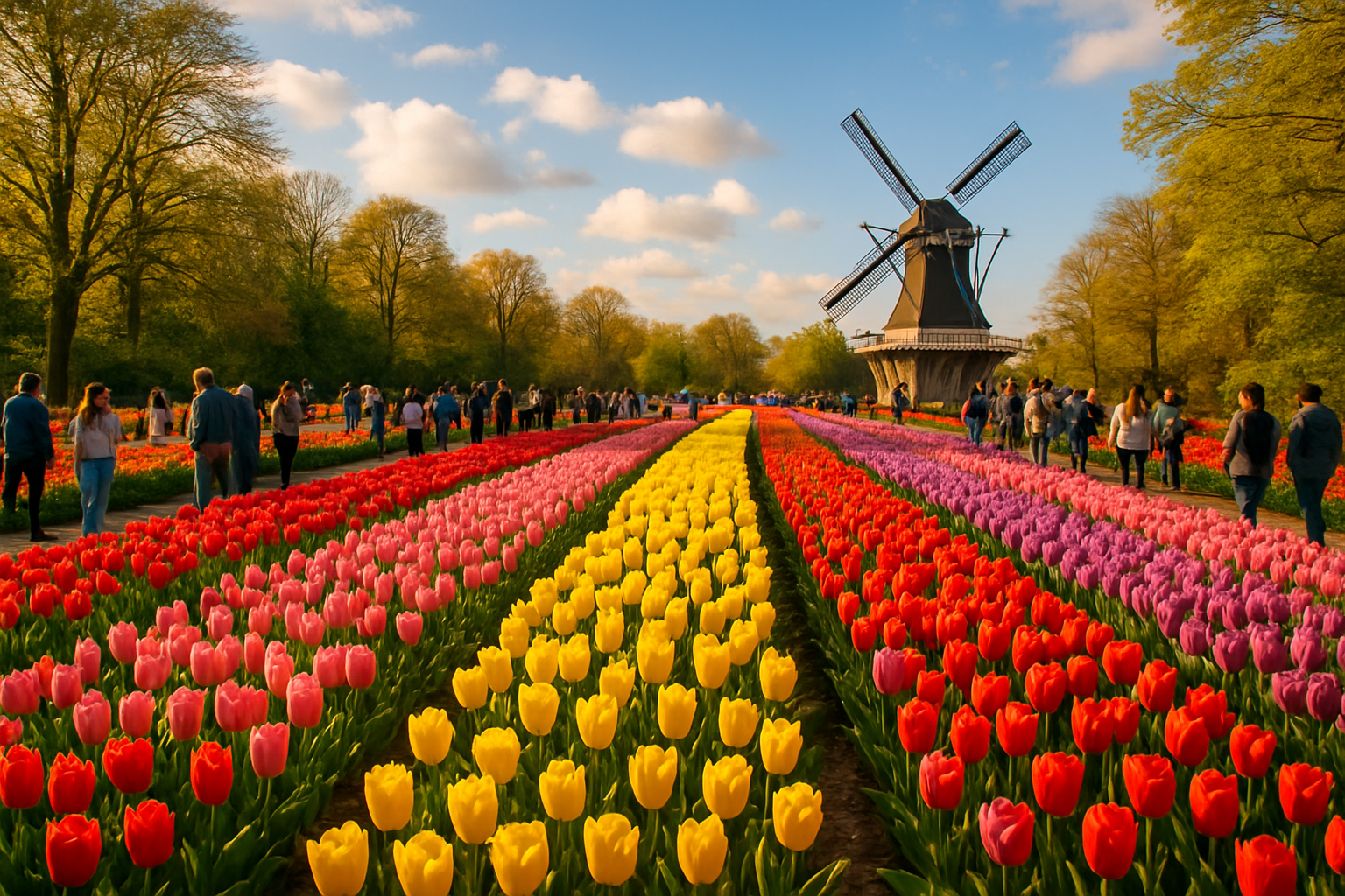 Keukenhof Gardens Welcomes Global Visitors for Spectacular 2026 Spring Display