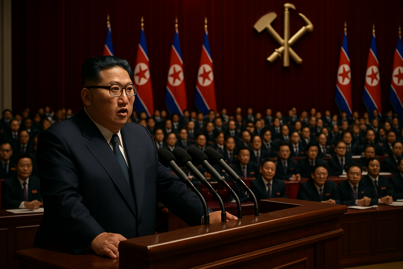 Kim Jong Un Reelected as Workers' Party Secretary-General, Reinforces Nuclear Stance Amid Historic Congress