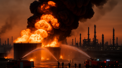 Kuwait Oil Complex Fire: Drone Attacks Spark Major Blaze in Shuwaikh Industrial Zone