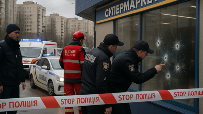 Six Dead in Kyiv Shooting as Gunman Takes Hostages Before Being Killed by Police