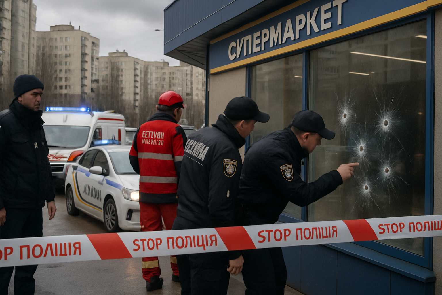 Six Dead in Kyiv Shooting as Gunman Takes Hostages Before Being Killed by Police