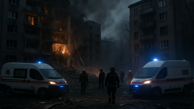 Kyiv Under Renewed Russian Missile Barrage as Peace Talks Approach