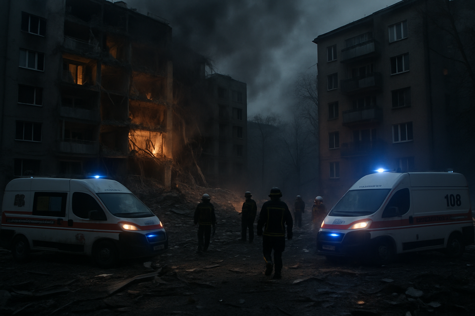 Kyiv Under Renewed Russian Missile Barrage as Peace Talks Approach